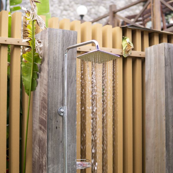 Outdoor Shower Plumbing in Grove City