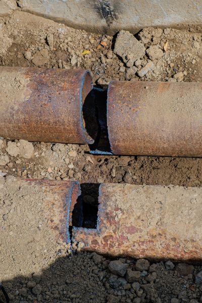 Corroded Pipe Repair in Grove City