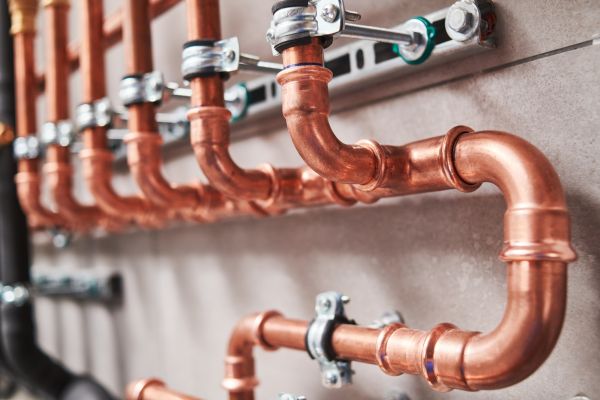 Copper Plumbing Installation in Grove City