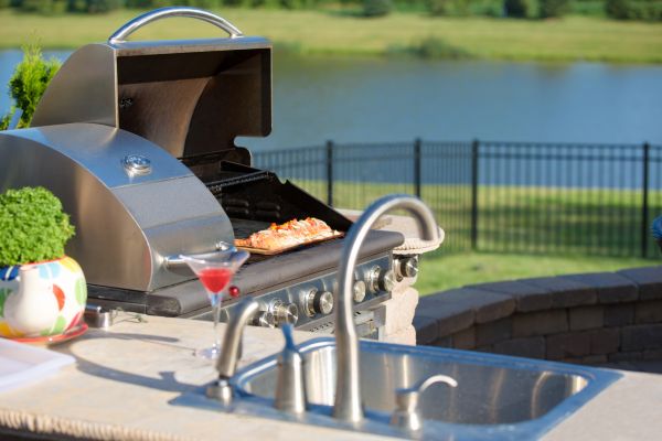 Outdoor Kitchen Plumbing in Grove City