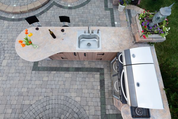 Outdoor Sink Installation in Grove City