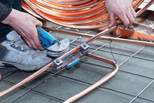 Copper Piping Installation in Grove City